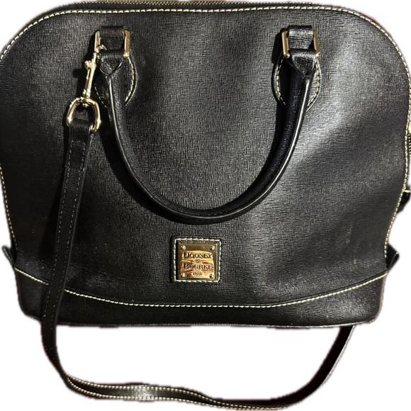 Dooney & Bourke Satchel Black Purse - Picture 1 of 13